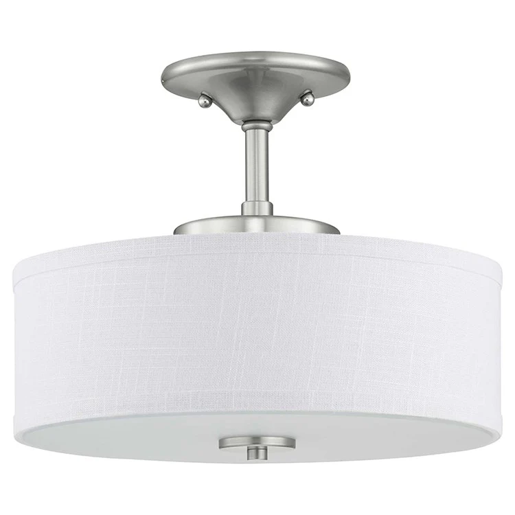 Inspire Single-Light LED Semi-Flush Mount Ceiling Fixture - Frankwebs