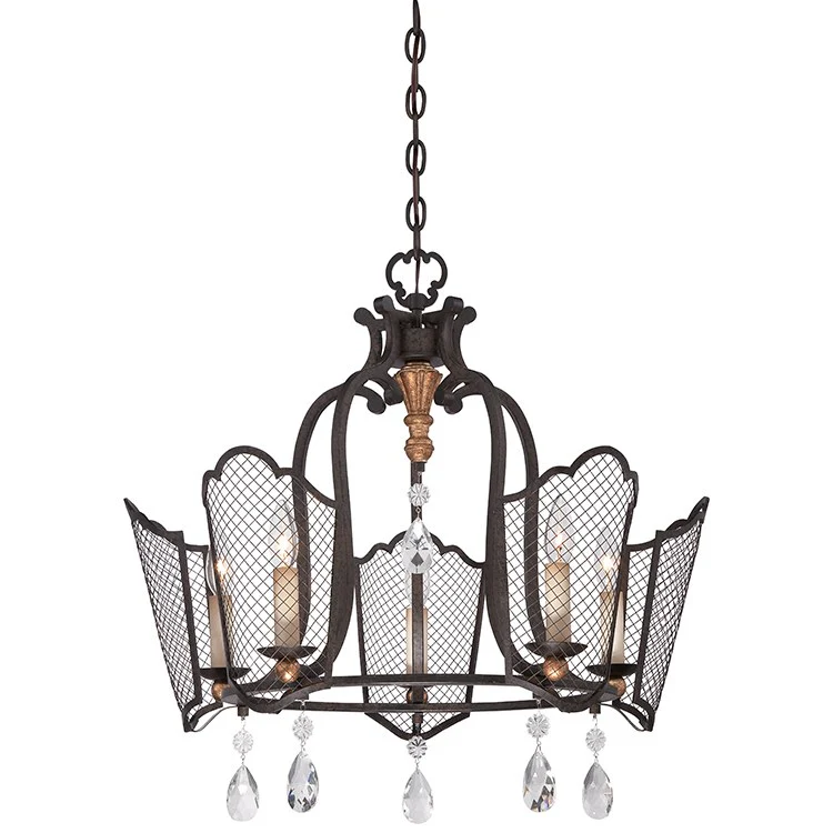 Cortona Five-Light Chandelier - Frankwebs