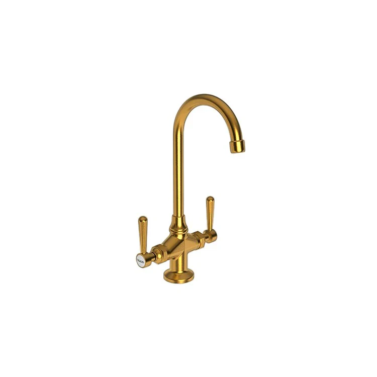 Astaire Two Handle Bar/Prep Faucet - Antique Brass - Frankwebs