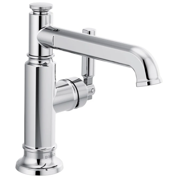 Lavatory Faucet Invari 1 Lever ADA WaterSense Brilliance Polished Gold 1.5 Gallons per Minute 1 Hole Less Drain - Frankwebs