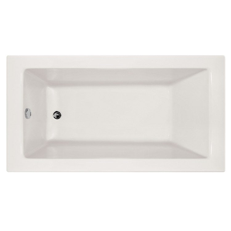 Soaking Tub Designer Collection Sydney 60 x 30 Inch Alcove Tub Only Left Hand White Acrylic - Frankwebs