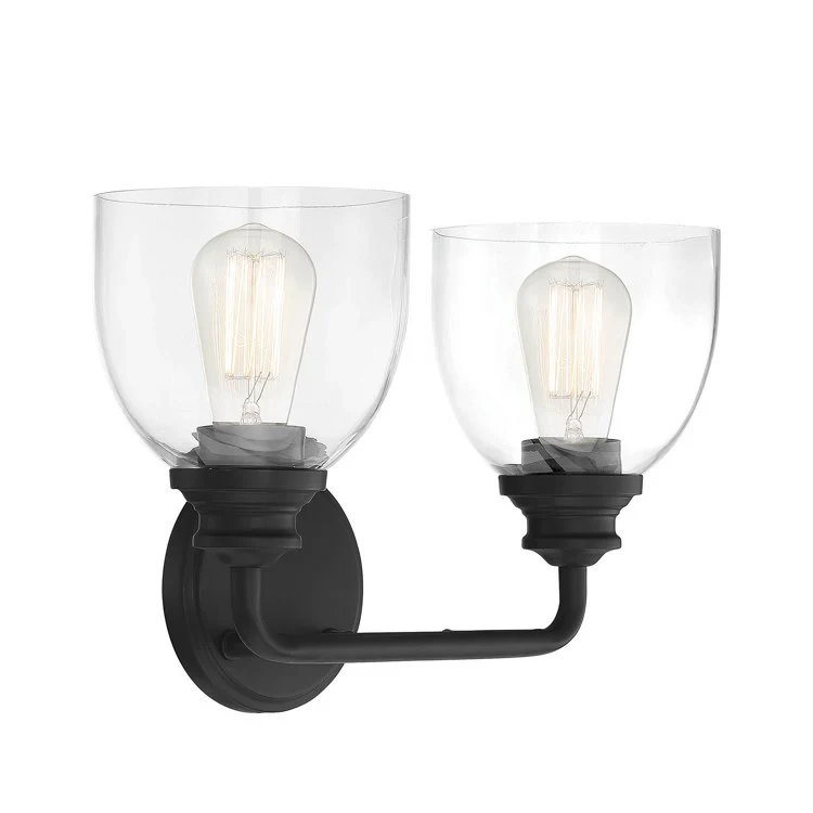 Vale Two-Light Bathroom Vanity Fixture - Frankwebs