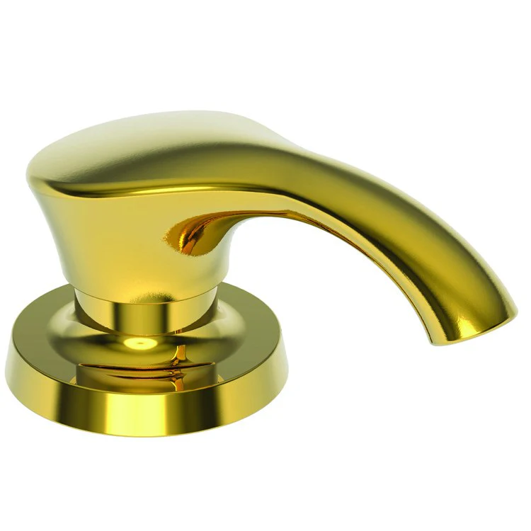 Soap Dispenser Vespera Aged Brass Deck Mount Brass Pump - Frankwebs