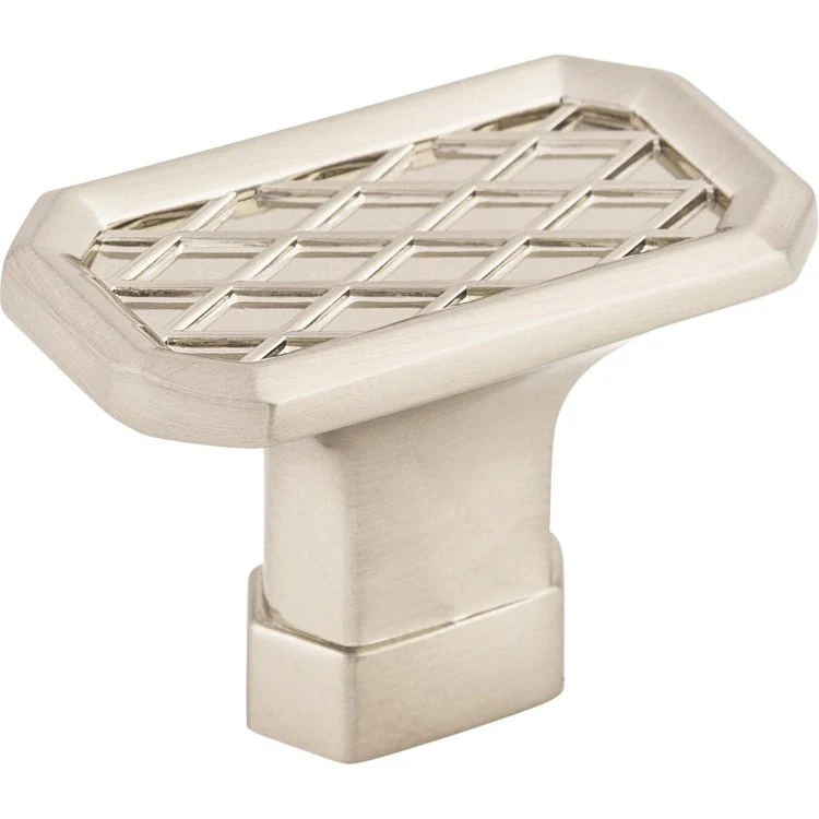 Knob Tower Bridge for Decorative Hardware Brushed Satin Nickel Zinc Alloy 1-1/2 Inch 1-1/8 Inch - Frankwebs