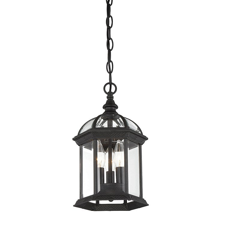 Kensington Three-Light Outdoor Hanging Lantern - Frankwebs