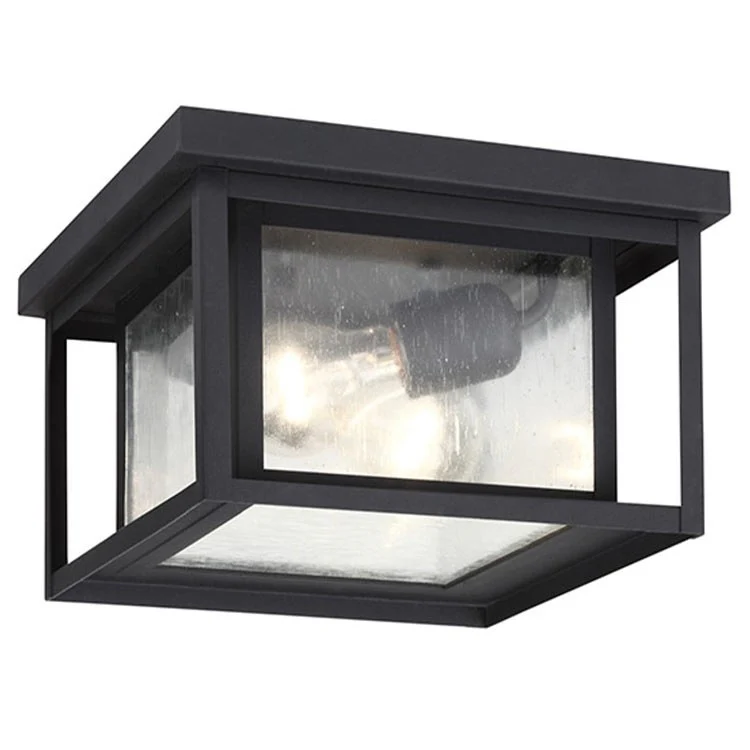 Hunnington Two-Light Outdoor Flush Mount Ceiling Fixture - Frankwebs