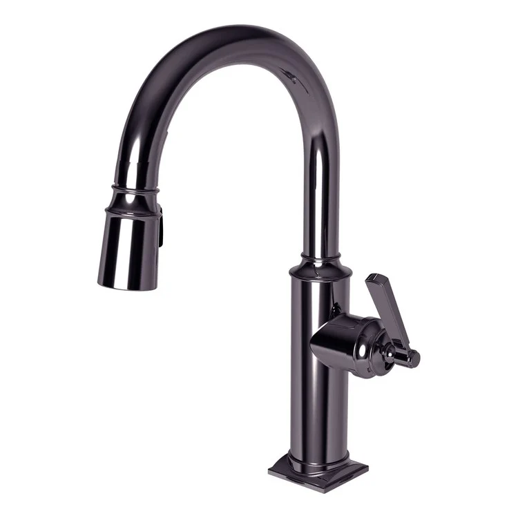 Bar Faucet Adams 1 Lever ADA Venetian Bronze Pull Down Swivel Brass Spout Height 8-2/7 Inch 1.8 Gallons per Minute - Frankwebs