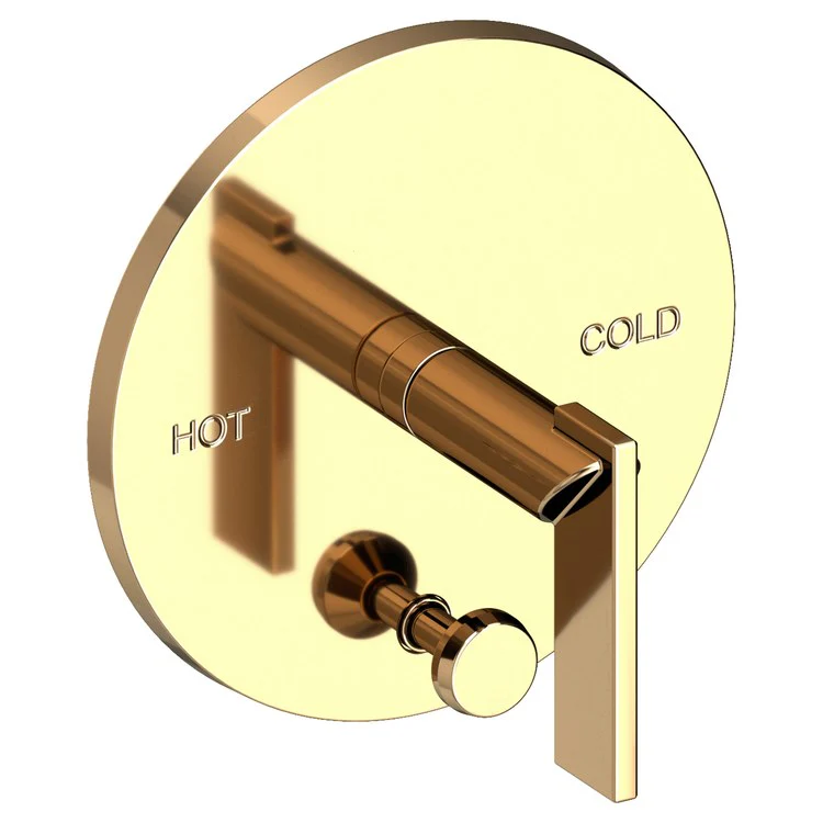 Keaton Pressure Balance Tub/Shower Valve Trim Only with Lever Handle - Flat Black - Frankwebs