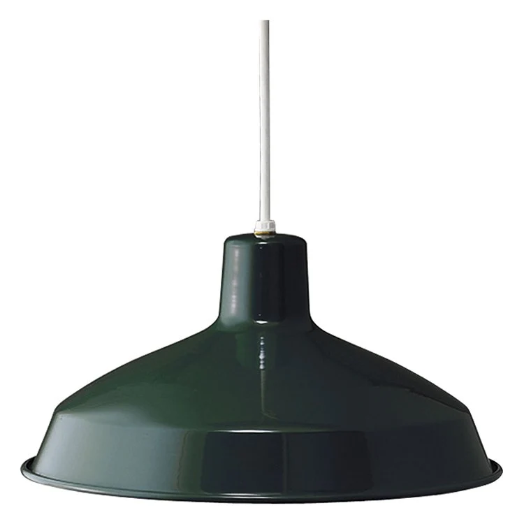 Single-Light Metal Shade Pendant - Frankwebs