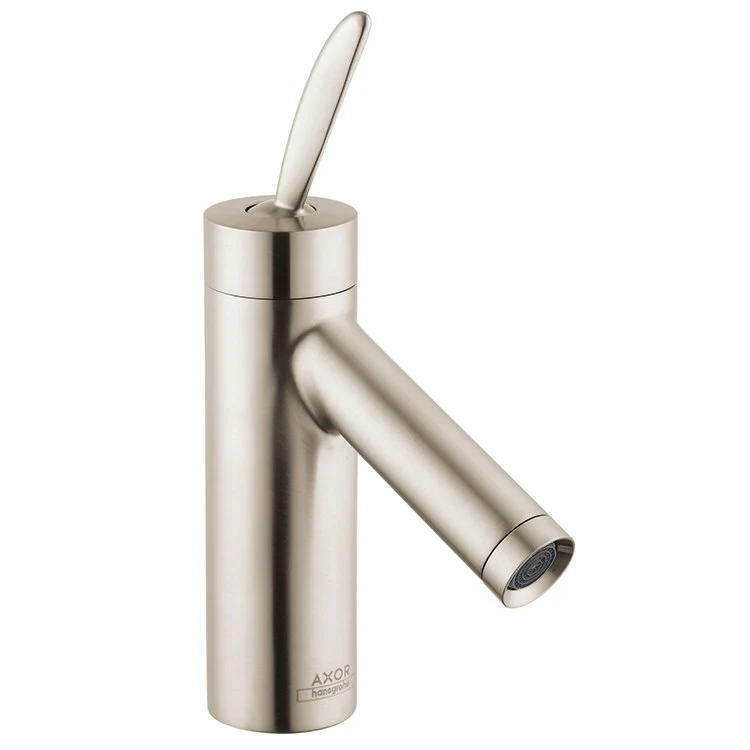 Lavatory Faucet Starck Classic 1 Joystick ADA Brushed Black Chrome 1.2 Gallons per Minute Rigid Pop-Up 1 Hole 2-7/8 Inch - Frankwebs