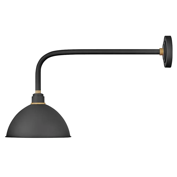 Foundry Single-Light Medium Outdoor Wall Sconce - Frankwebs
