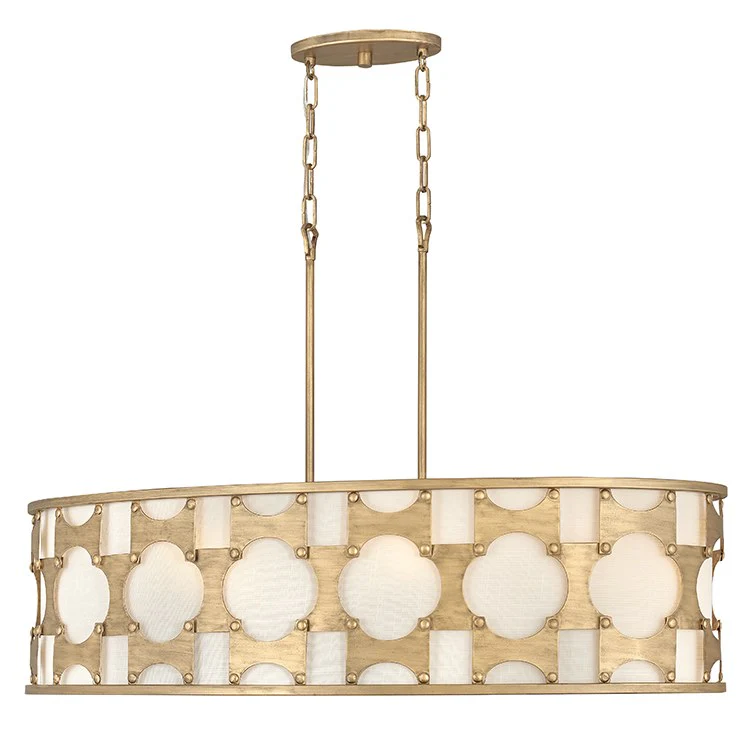 Carter Six-Light Linear Chandelier - Frankwebs