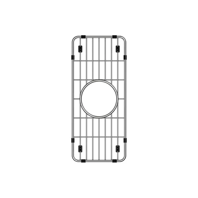 Sink Grid Crosstown Bottom Grid 6.5 x 14.5 Inch Polished Stainless Steel - Frankwebs