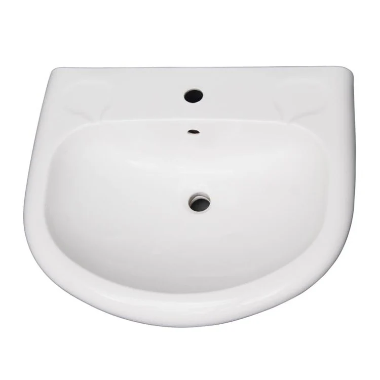 Pedestal Top Orient 660 26 Inch White Vitreous China - Frankwebs