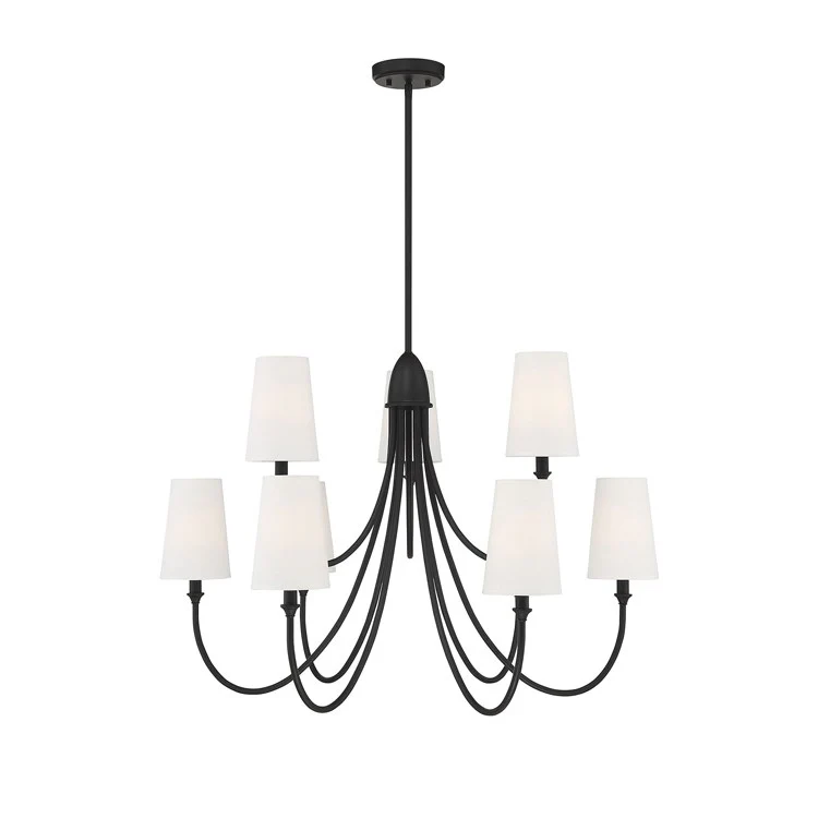 Cameron Nine-Light Chandelier - Frankwebs