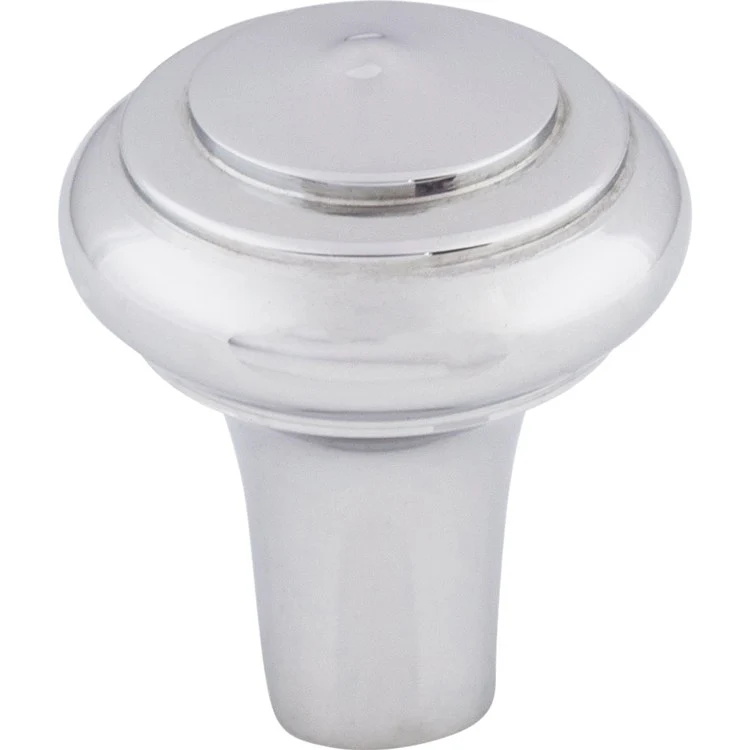 Knob Aspen II Round Brushed Satin Nickel Bronze 1 x 1 x 1-1/4 Inch 1-1/4 Inch - Frankwebs