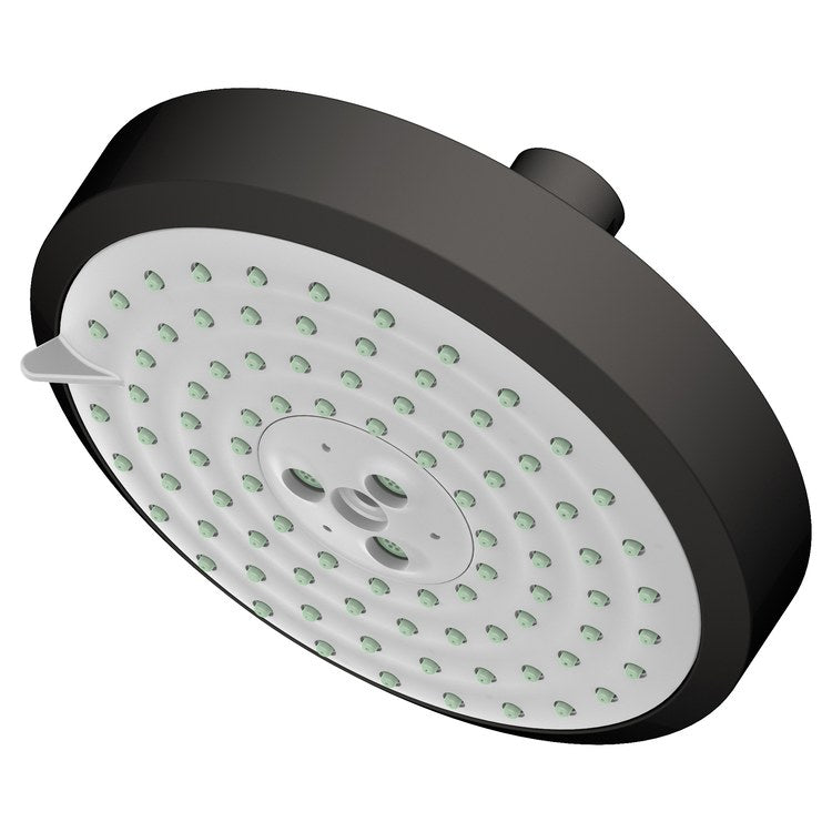 Showerhead Newport Bath 3 Function Satin Gold PVD 5-15/16 Inch 1.8 Gallons per Minute Full/Message/Intense Turbo Spray - Frankwebs