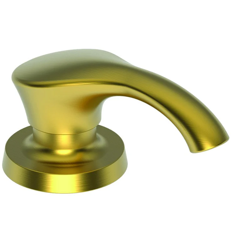 Soap Dispenser Vespera Aged Brass Deck Mount Brass Pump - Frankwebs