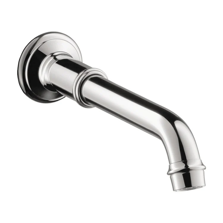 Tub Spout Montreux Non-Diverter Brushed Black Chrome 6-3/4 Inch Brass - Frankwebs
