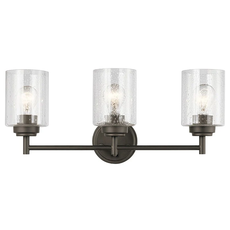 Winslow Three-Light Bathroom Vanity Fixture - Frankwebs