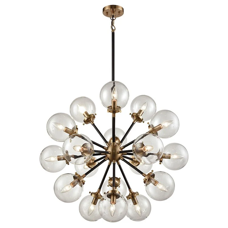 Boudreaux Eighteen-Light Chandelier - Frankwebs