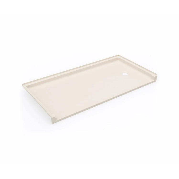 Shower Base Swanstone Rectangular Tahiti White 60 x 30 Inch Swanstone ADA Right - Frankwebs