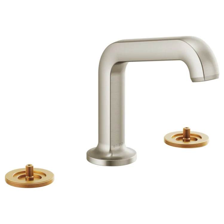 Lavatory Faucet Kintsu 6-16 Inch Spread 2 Less Handle ADA WaterSense Chrome 1.2 Gallons per Minute Angled - Frankwebs