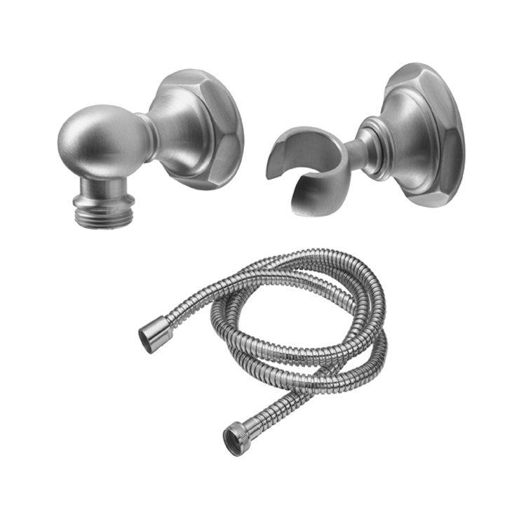 Handshower Mounting Kit Tiburon Wall Mounted Round Polished Chrome Brass - Frankwebs