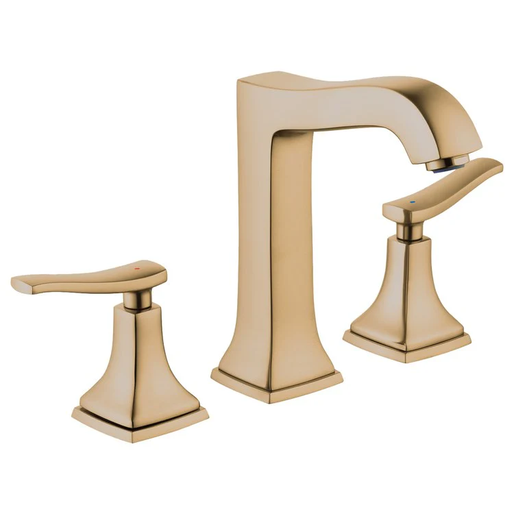 Metropol Classic 160 Two Handle Widespread Bathroom Faucet with Pop-Up Drain - Frankwebs