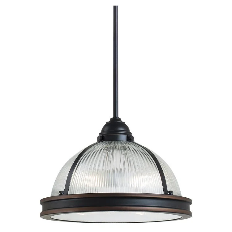 Pratt Street Prismatic Two-Light Pendant - Frankwebs