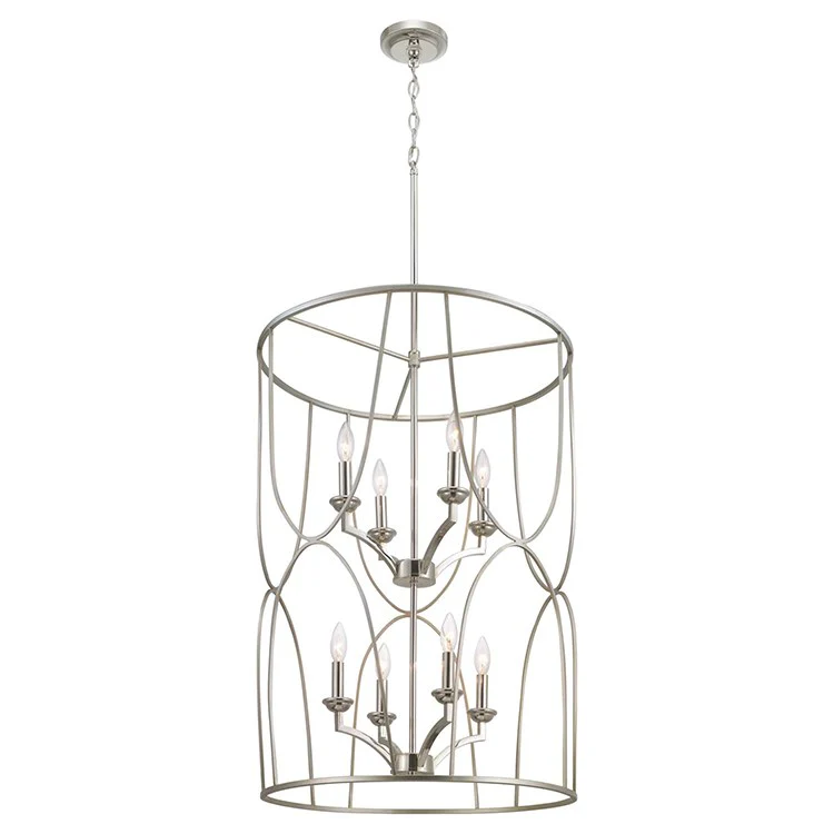 Landree Eight-Light Two-Tier Foyer Pendant - Frankwebs