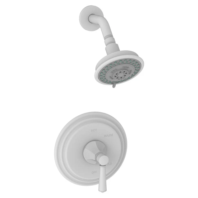 Shower Trim Metropole Pressure Balanced 1 Lever Satin Gold PVD ADA 1.8 Gallons per Minute 1 Function - Frankwebs