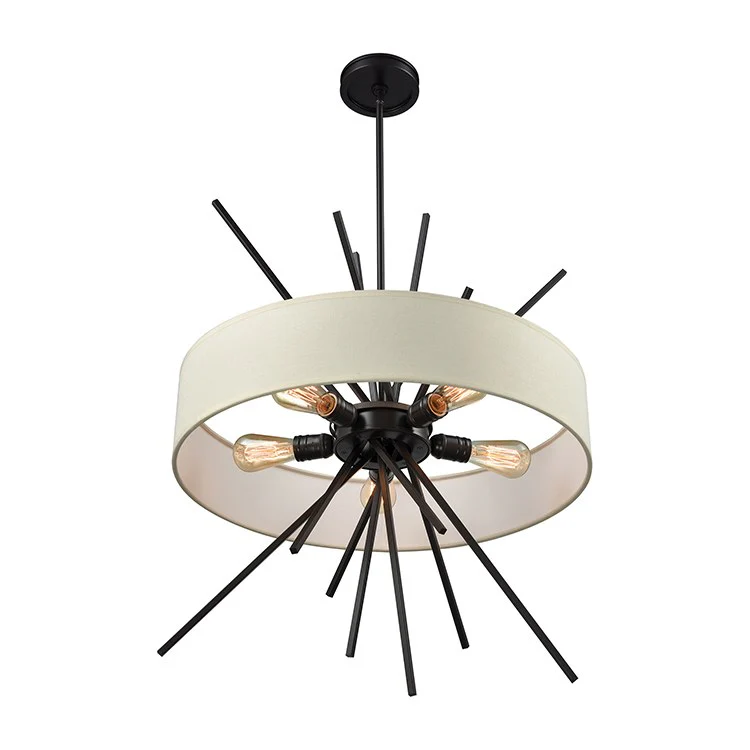 Xenia Five-Light Chandelier - Frankwebs