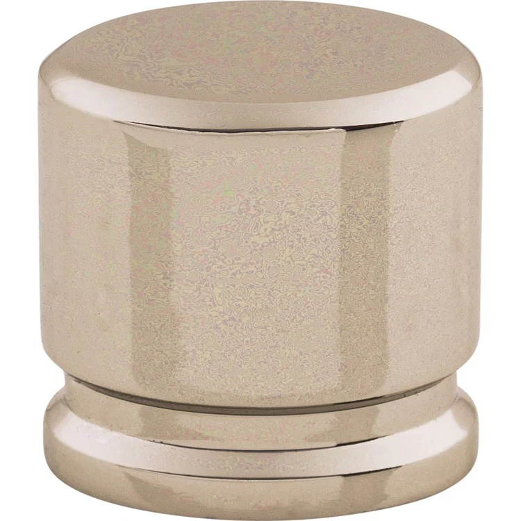 Knob Sanctuary Oval Brushed Satin Nickel Zinc Alloy 1-1/8 Inch - Frankwebs
