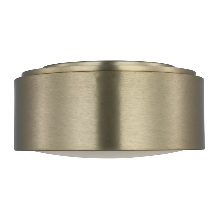 Ceiling Light Albee Flushmount Medium 2 Lamp Satin Brass - Frankwebs