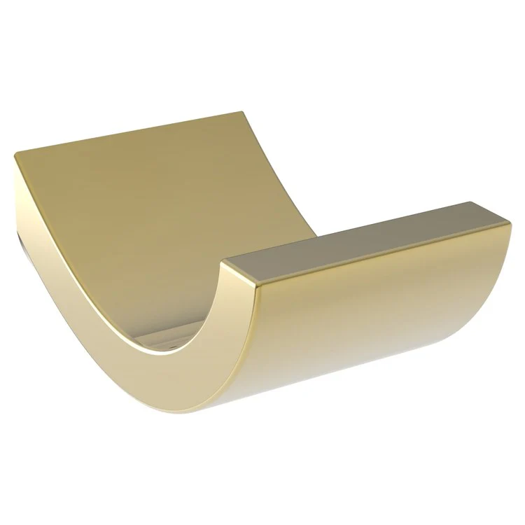 Robe Hook Secant Single White 1 Inch 2-1/2 Inch Wall Mount Brass - Frankwebs