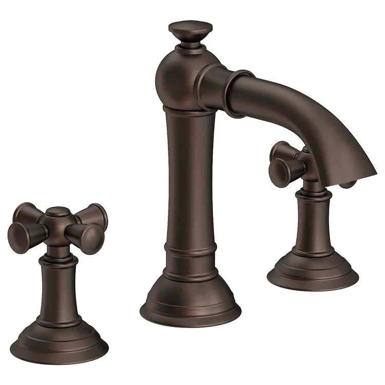Lavatory Faucet Aylesbury Widespread 8 to 20 Inch Spread 2 Cross ADA Antique Copper 1.2 Gallons per Minute Brass Spout Height 4-3/16 Inch - Frankwebs