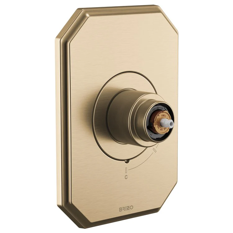 Pressure Balance Valve Trim Beauclere Less Handle Brilliance Black Onyx - Frankwebs