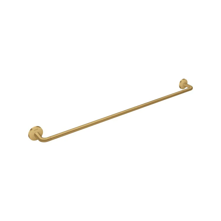 Towel Bar Universal Circular 30 Inch Single Brushed Gold Optic Metal - Frankwebs