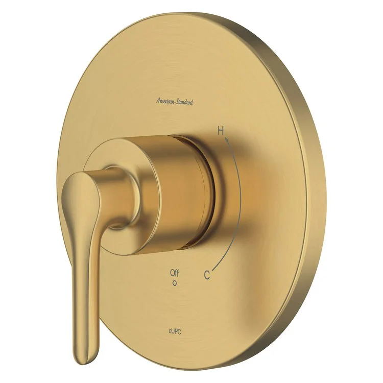 Valve Trim Studio S with Cartridge 1 Lever Brushed Cool Sunrise WaterSense ADA - Frankwebs