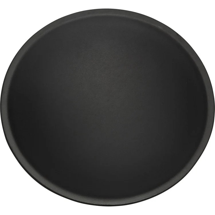 Knob Atlas Dap Round Matte Black Zinc Alloy 2 Inch - Frankwebs