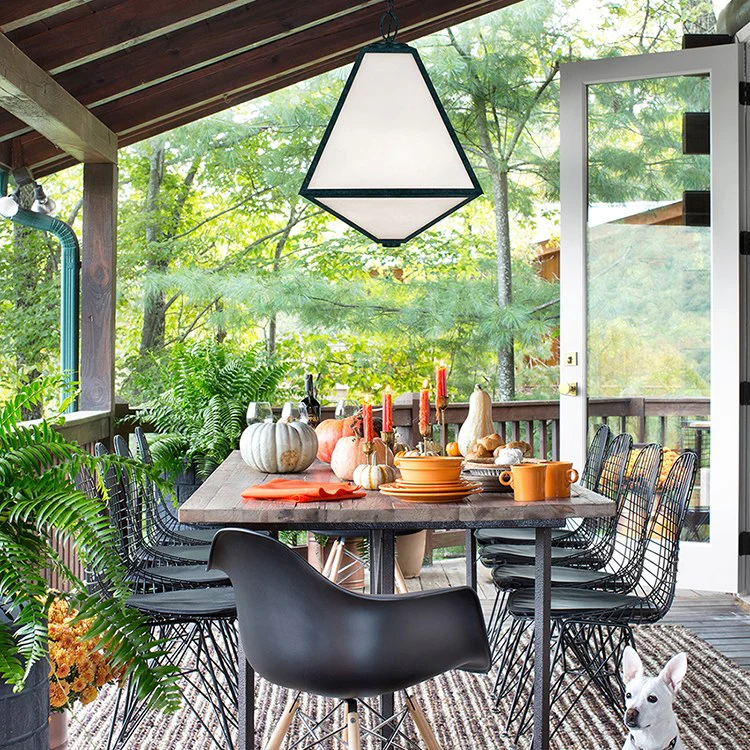 Glacier Three-Light Outdoor Pendant - Frankwebs