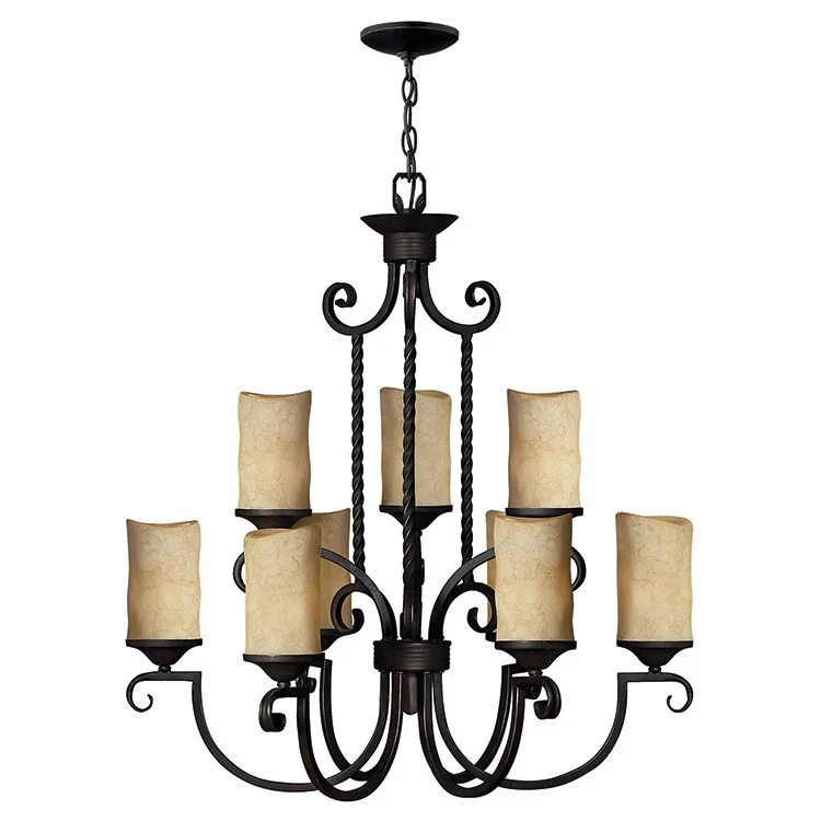Casa Nine-Light Two-Tier Chandelier - Frankwebs