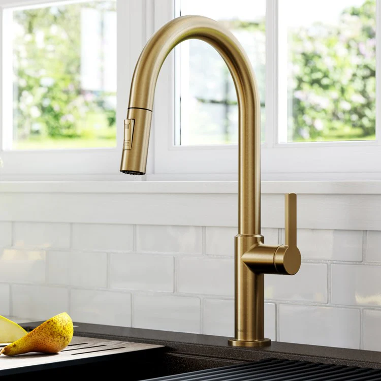 Oletto Single Handle Pull Down Kitchen Faucet - Frankwebs