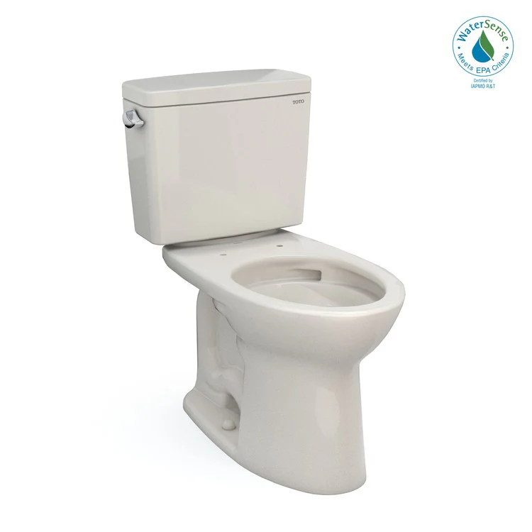 Toilet Drake 2 Pieces Universal Height Cotton Elongated ADA 30-1/8 Inch 1.28 Gallons per Flush Left Hand Chrome Less Seat - Frankwebs