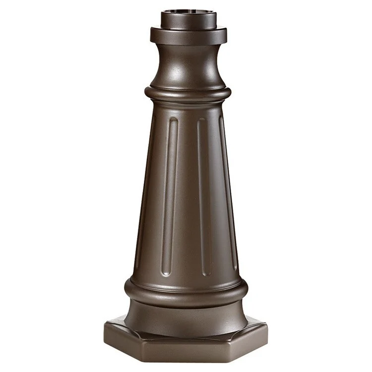 Outdoor Fluted Post Base - Frankwebs