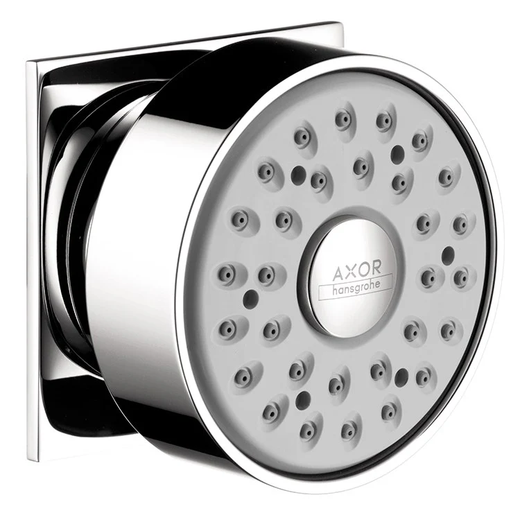 Body Spray Starck Brushed Black Chrome Round with Square Escutcheon 2-1/2 Inch 1 Function 2.5 Gallons per Minute 1/2
