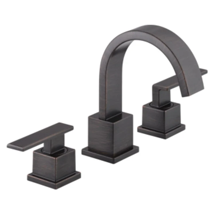 Vero Two Handle Widespread Bathroom Faucet with Drain - Frankwebs