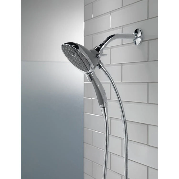 Classic In2ition Two In One Four-Function Integrated Shower Head/Handshower - Frankwebs