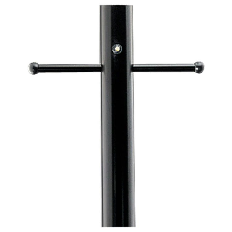 Outdoor 7' Aluminum Post with Photocell/Ladder Rest - Frankwebs